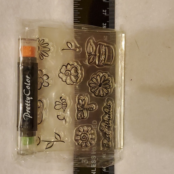 Acrylix clear Stamp set - NEW - Picture 2 of 5